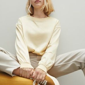 Everlane Organic Cotton Long Sleeve Tee Yellow